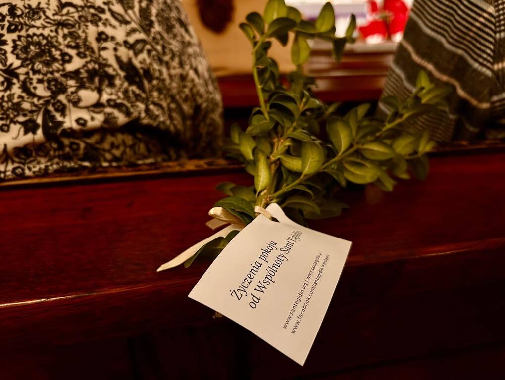 Przesłanie nadziei i pokoju dla całego świata z Poznania i Warszawy